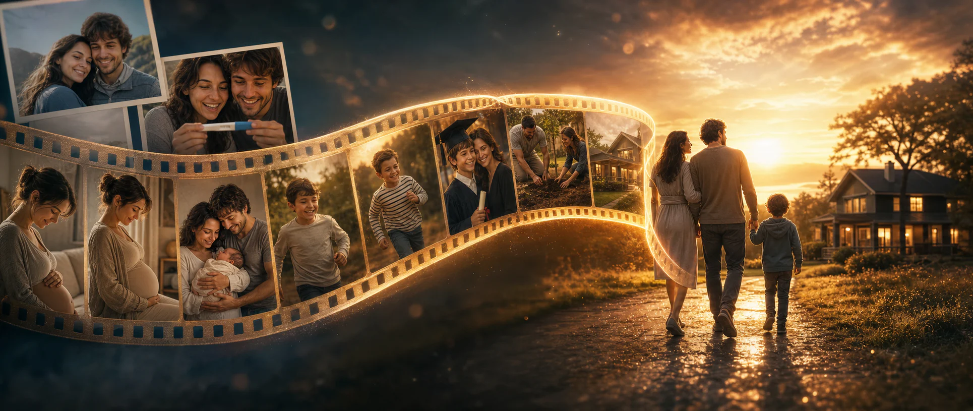 Private life photos become a glowing cinematic story