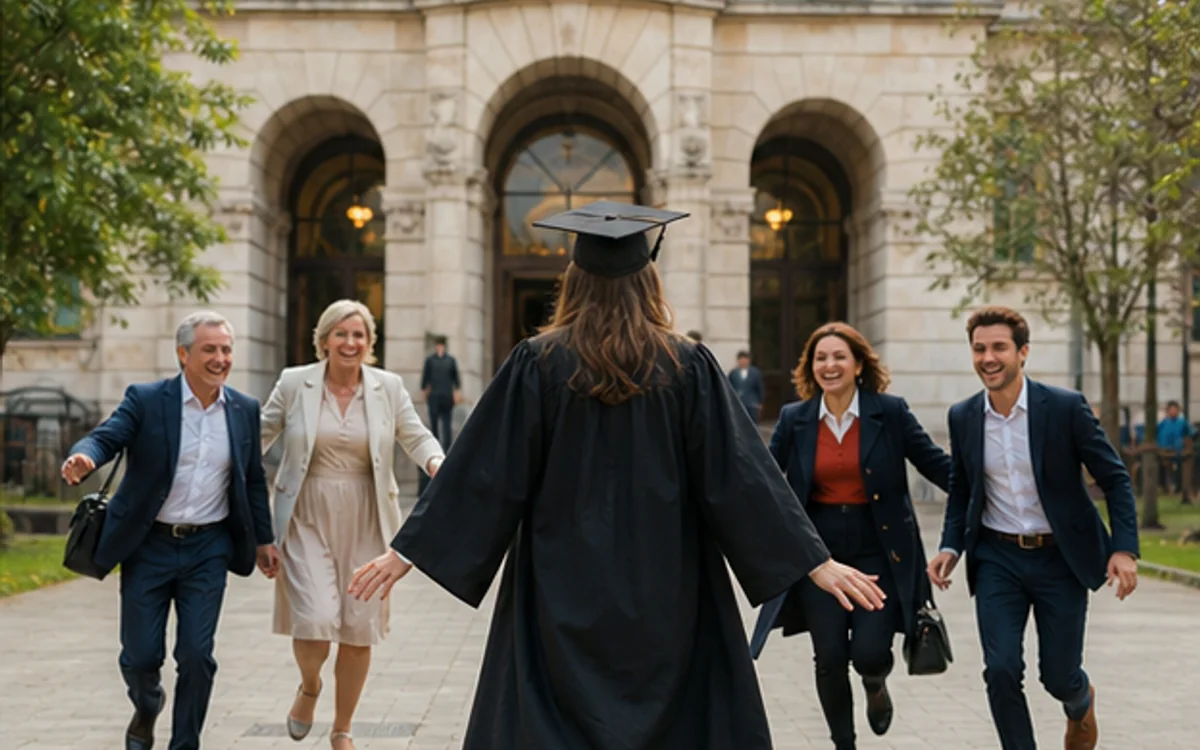 Details: A graduation film about the journey, not only the certificate.