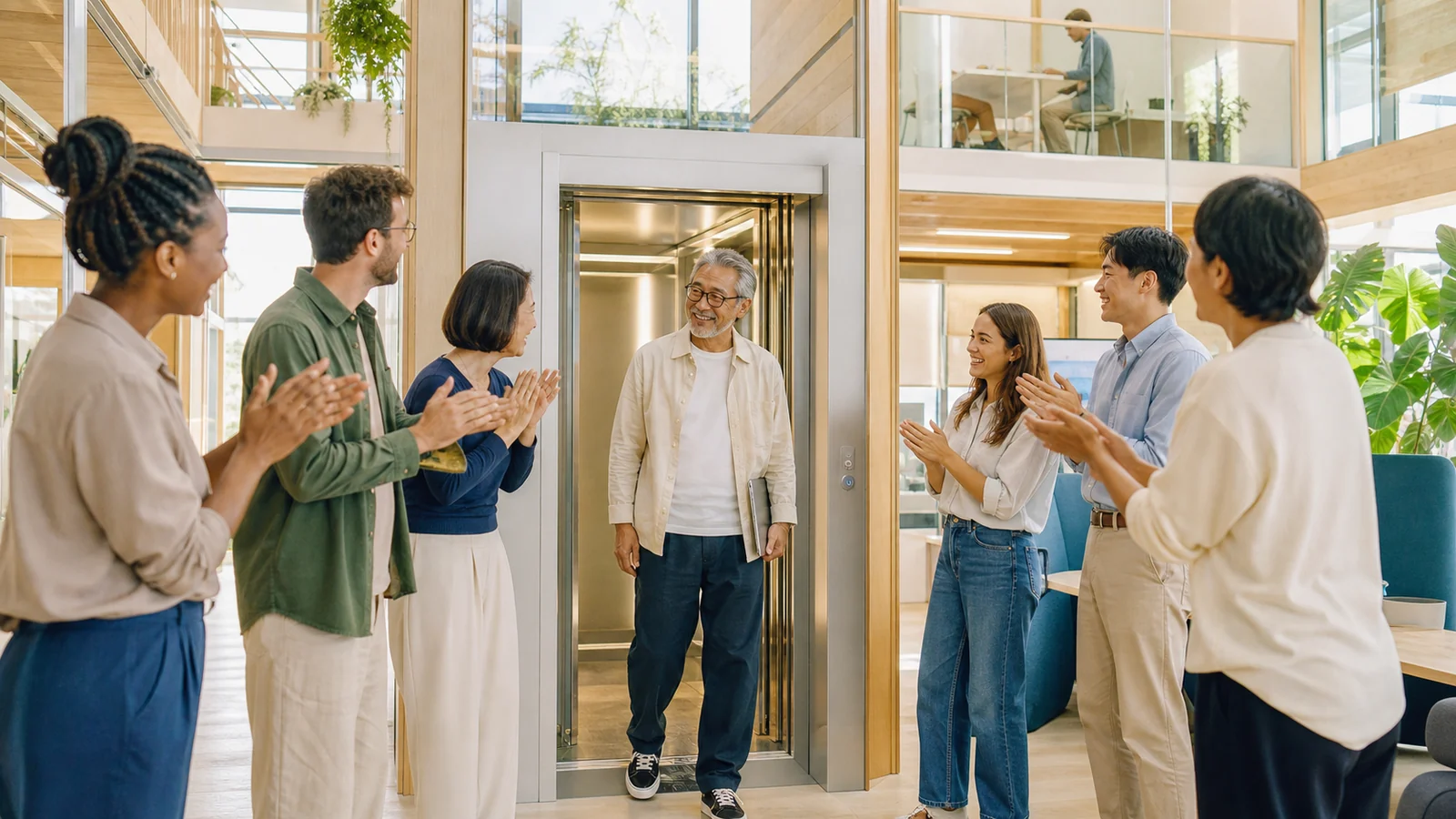 Eight floors you helped build: Eight floors you helped build brings back the pictures, voices and small details that only mean this much to the people who were there.
