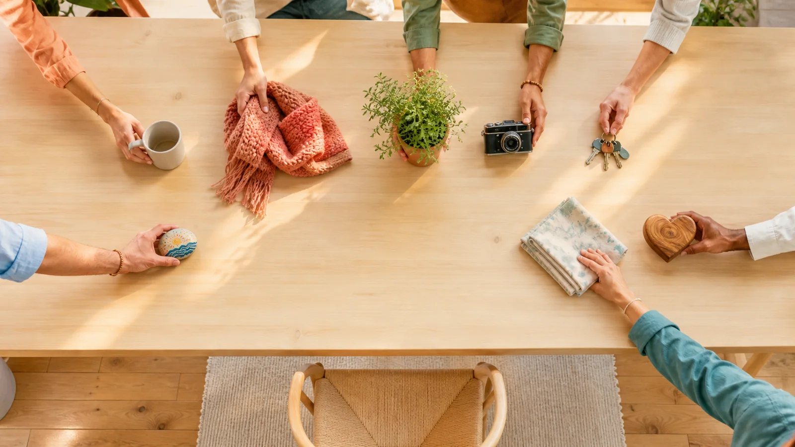 A table transforms just for you: A table transforms just for you makes room for the laughter, places and words that belong to your story alone.