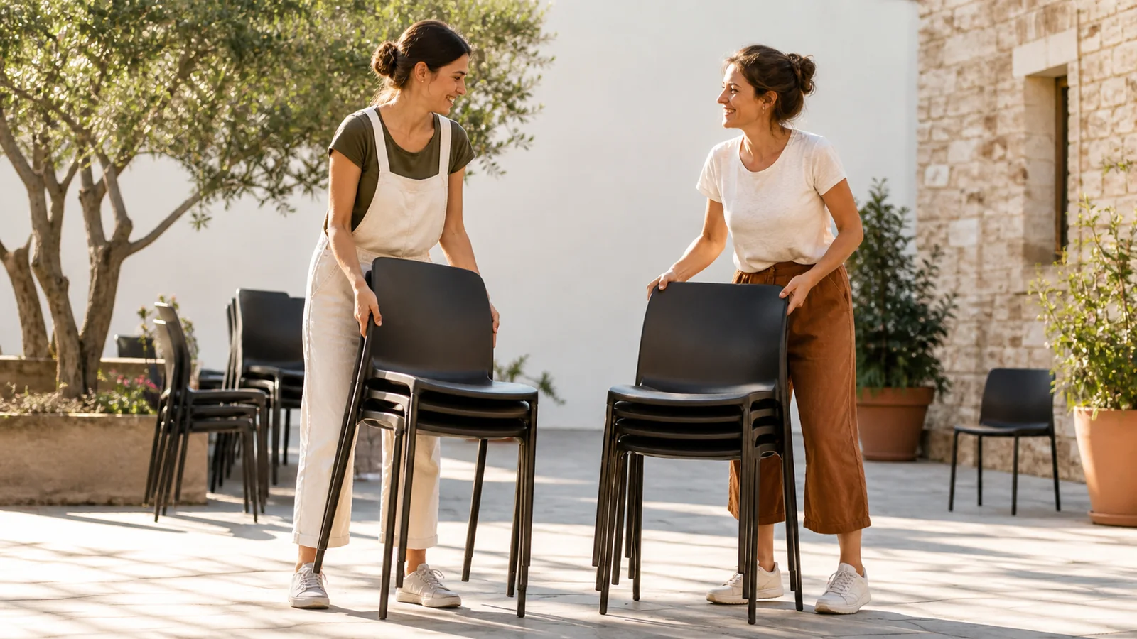 Quand tout le monde est parti, tu es resté: Les chaises étaient déjà empilées. Pourtant, tu n’as pas demandé quand tu pourrais enfin rentrer.