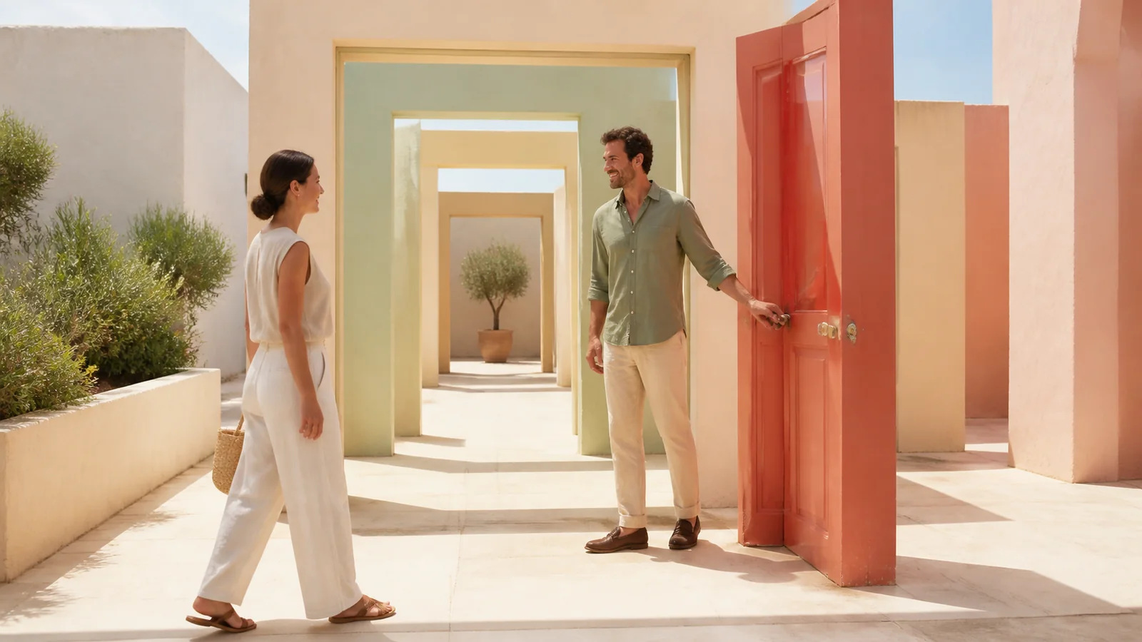 Through Eight Open Doors: Every door behind us was real. Behind this one waits only a question from me to you.