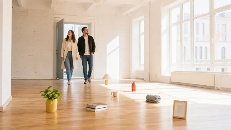 The Space I Keep Open for You: Seven objects tell what is already ours. The open space waits not for yes, but for your answer.